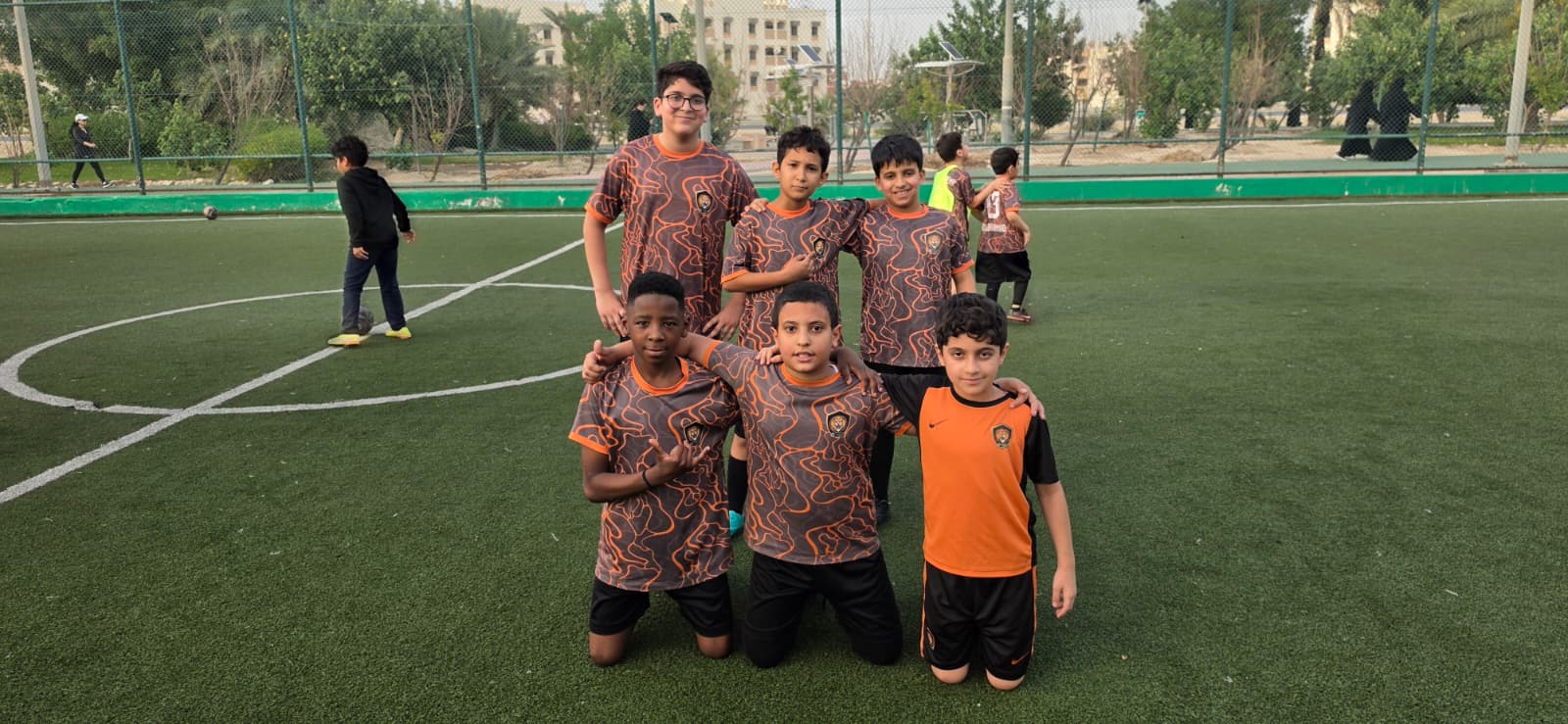 لقطة من أمسية اللعب مع الأطفال